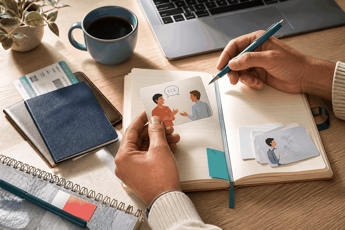 Materiales de estudio para practicar inglés en situaciones reales